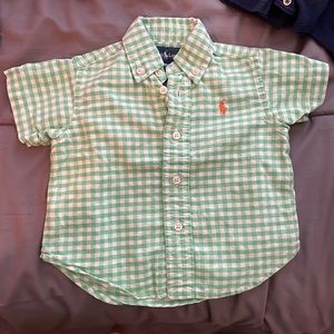 Ralph Lauren Dress Botton Shirt